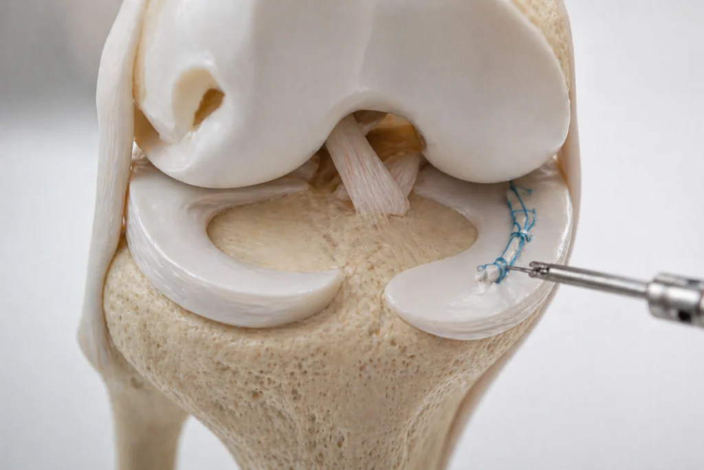 suture meniscale meniscectomie Suture méniscale ou méniscectomie Dr Pierre SAUTET - Chirurgien orthopédiste Seine-Saint-Denis